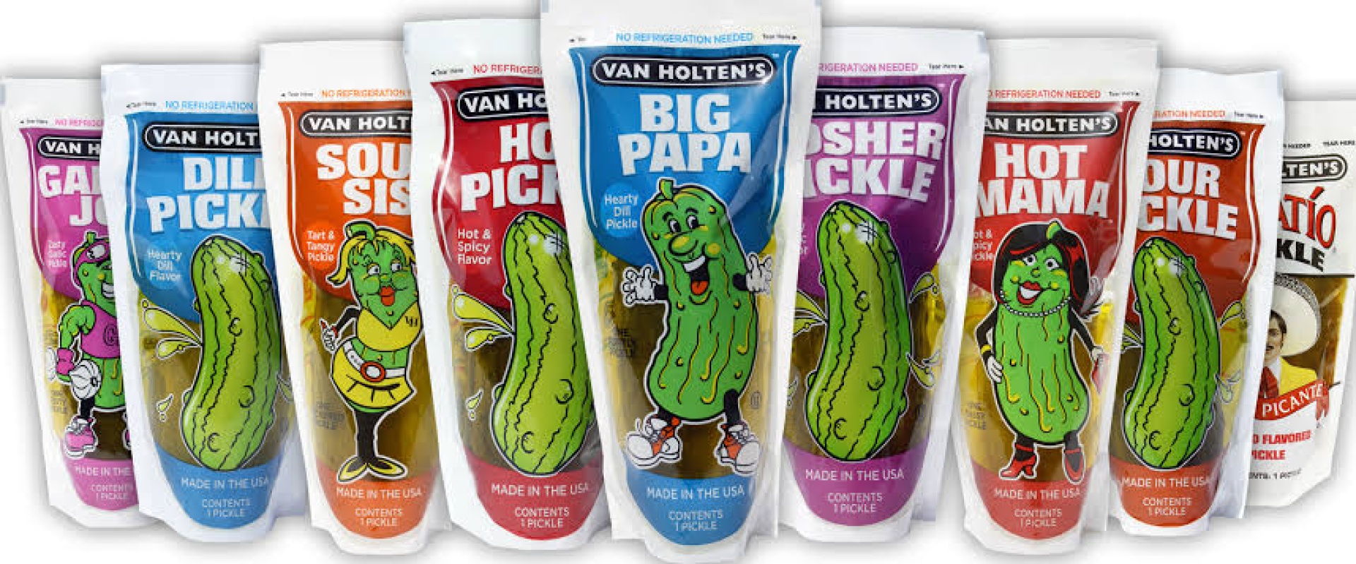 Pickles in a Pouch!