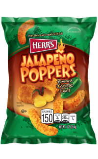 Herr's Jalapeno Flavored Cheese Curls - 198.5g (USA)