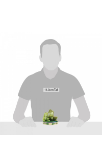 Amorous Amphibians (Tiana and Naveen as Frogs Figurine)