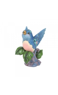 Bluebird op tak beeldje