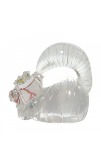Doorzichtig Cheshire Cat-beeldje