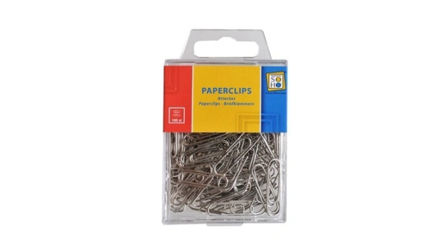 Paperclips zilver