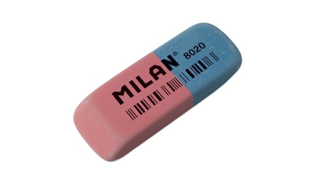 Milan gum voor potlood/inkt