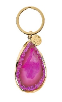 Uit Agaat sleutel hanger (pink)