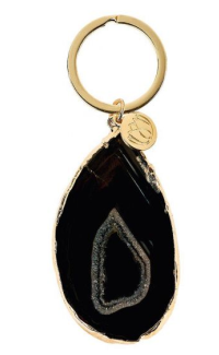 Uit Agaat sleutel hanger (black)