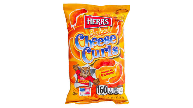 Herr's Baked Cheese Curls - 198.5g (USA)