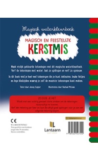 Magisch waterkleurboek Kerstmis
