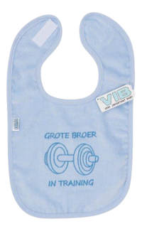 Slabber 'GROTE BROER IN TRAINING' (met halter)