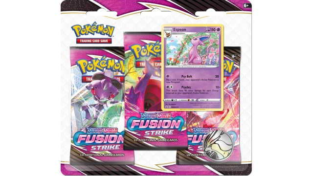 Pokémon Fusion Strike 3-Pack Blister