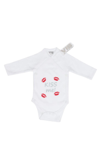 Overslag Romper 'KISS me!'