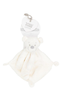 Wit Knuffeldoekje met Apenhoofd