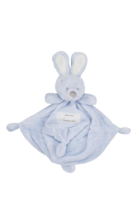 Knuffeldoekje Met Konijnenhoofd Blauw
