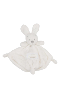 Knuffeldoekje Met Konijnenhoofd Wit