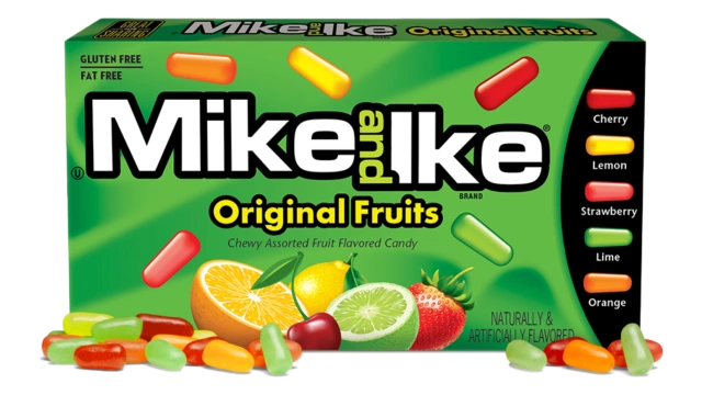 Mike & Ike Original fruits theatre box 141gr (USA)