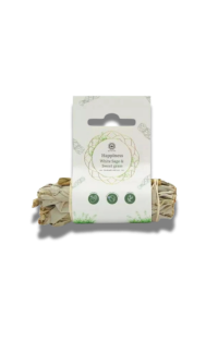 Happiness Sage & Sweetgrass Smudge Stick