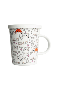 Edo theemok set (katten)