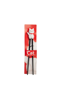 Chopstick with cat