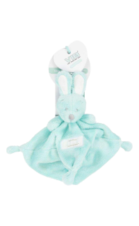 Knuffeldoekje Met Konijnenhoofd Mint