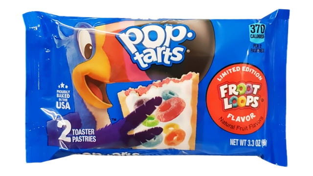 Kellogg’s Pop-Tarts Froot Loops Flavour (Twin Pack)
