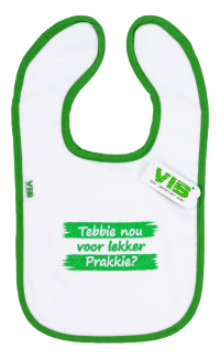 Slabber 'Tebbie nou voor lekker Prakkie?'