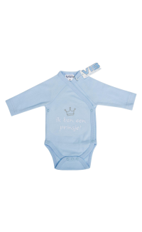 Overslag Romper 'Ik ben een prinsje!'