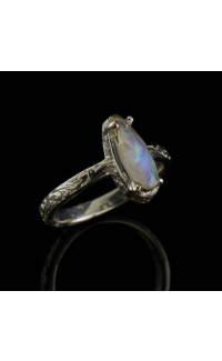 MOONSTONE CHECKER FILIGRAAN RING