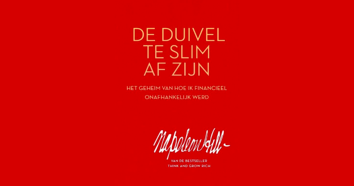 De Duivel te slim af zijn - Napoleon Hill | Il Regalo