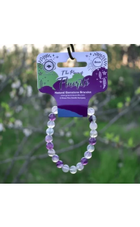 Fluoritre beaded Bracelet