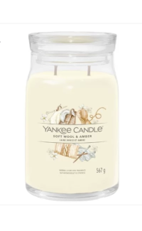 Yankee candle Soft Wool & Amber 567g