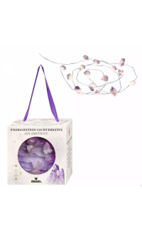 Moses Lichterkette Amethyst Energiestein