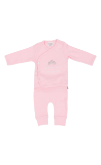 2-Delig Setje Broek+T-Shirt Roze 'Ik ben een prinsesje'