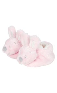 Pluche Roze Konijnenslofjes met Konijnenhoofd