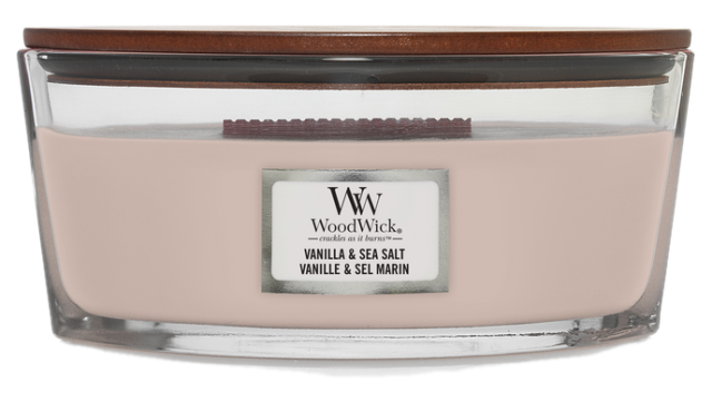 Vanilla & Sea Salt Ellipse Candle
