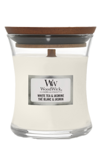 Wood Wick Candle White Tea & Jasmin 275g