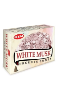 White Musk kegel wierook (HEM)