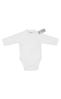 Overslag Romper Wit Zacht Geweven